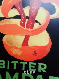 Petite Affiche Ancienne Publicité Alcool Bitter Campari Léonetto Cappiello 1921