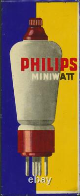 Philips Miniwatt Cassandre Ancienne Boîte (petit)