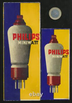 Philips Miniwatt Cassandre Ancienne Boîte (petit)