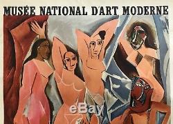 Picasso Affiche Lithographie Le Cubisme 1953 Les Demoiselles Davignon Mourlot