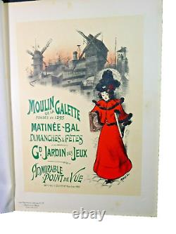 Pl 75 LES MAITRES DE L'AFFICHE Roedel Moulin de la Galette, 1896, litho