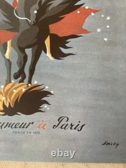 Publicité Ancienne Guerlain 1949 Illustration Darcy Affiche Vintage