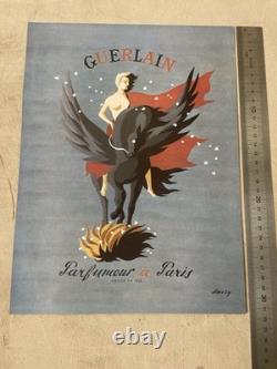 Publicité Ancienne Guerlain 1949 Illustration Darcy Affiche Vintage