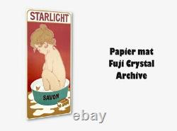 Publicité ancienne, STARLIGHT savon, 1899, Allemagne, PUB, affiche poster