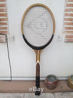 Raquette Tennis Dunlop Enseigne Pub Rare