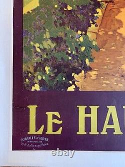 RARE Affiche originale Chemin de Fer Le Haut-Barr Roger Soubie 1928