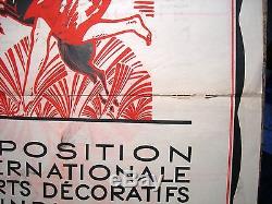 ROBERT BONFILS affiche originale 1925 Ministère du commerce et de l'industrie