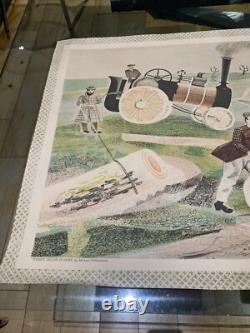 Rare Affiche Anglaise Par Kenneth Rowntree