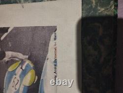 Rare Affiche ancienne des 24h00 du mans 1969 édition le mans en toile
