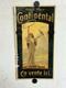 Rare Petite Affiche Ancienne Pneu Continental Statue Libert&eacute; D&eacute;but 1900