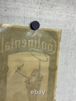 Rare Petite affiche ancienne Pneu Continental Statue Liberté Début 1900