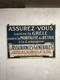 Rare Affiche Ancienne Assurance Agricole Gr&ecirc;le Mortalit&eacute; B&eacute;tail 1923