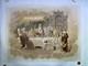 Rare Affiche Ancienne Biscuits Olibet Anges Apotres Debut 1900 Entoil&eacute;e