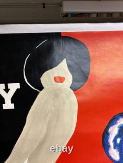 Rare affiche ancienne Chaussure Bally Par Villemot Entoilée Etat Moyen