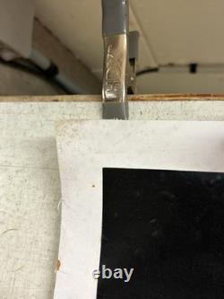 Rare affiche ancienne Chaussure Bally Par Villemot Entoilée Etat Moyen