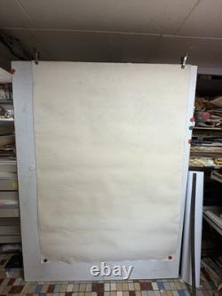 Rare affiche ancienne Chaussure Bally Par Villemot Entoilée Etat Moyen