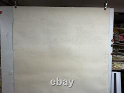 Rare affiche ancienne Chaussure Bally Par Villemot Entoilée Etat Moyen
