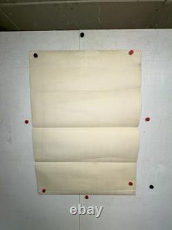 Rare affiche ancienne Croisière Bateau Agamemnon Grèce Méditerranée Mer Noire