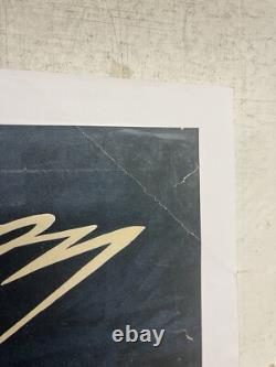 Rare affiche ancienne Cycle Alcyon Par Marcel Bloch Entoilée Mais Pliée