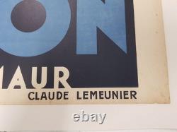 Rare affiche ancienne St Maur des Fossés 1933