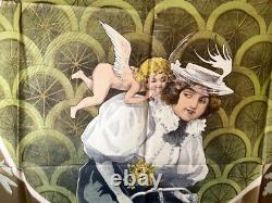 Rare affiche ancienne cycle Vélo Gladiator par Noury