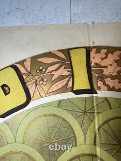 Rare affiche ancienne cycle Vélo Gladiator par Noury