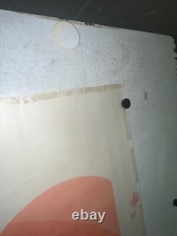 Rare affiche ancienne dentifrice Fruident Suisse par Tramonti