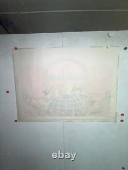 Rare affiche ancienne dentifrice Fruident Suisse par Tramonti