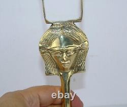 Rare ancien instrument de musique Hathor Magical Sistrum BC dans la mythologi