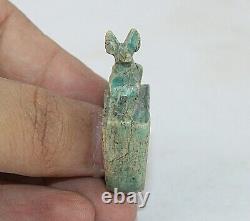 Rare bague anubis ancienne égyptienne pour protection dans la mythologie égyp