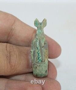 Rare bague anubis ancienne égyptienne pour protection dans la mythologie égyp