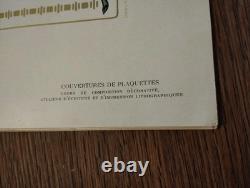 Rare lithographie Exposition Internationale ARTS DECORATIFS 1925 Ville de PARIS