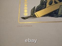 Rare lithographie Exposition Internationale ARTS DECORATIFS 1925 Ville de PARIS