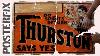 Restoring A Rare Thurston Magic Poster From The 1920s On Linen Backing At Posterfix