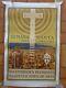 Semana Santa 1930 Tarragona Espagne Affiche Ancienne Original Vintage Poster
