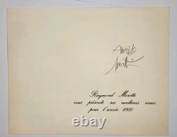 Sérigraphie Raymond MORETTI JAZZ Signée Ateliers Arcay Paris 1980 CArte Voux