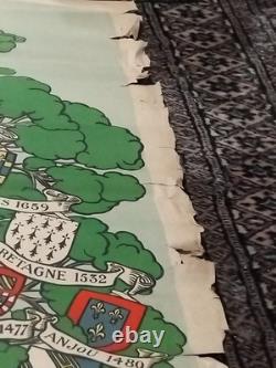 Superbe Affiche Authentique Emprunt National 1920 Abîmée 80cmx1,20 M