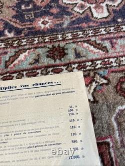 Sweepstake Affichette Loterie Nationale Originale 1936 Introuvable