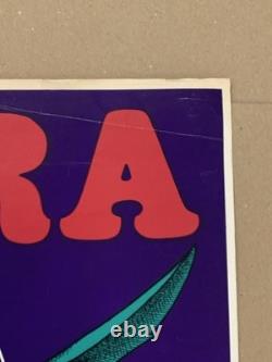 Tableau ancien affiche publicitaire Libra vintage The Glass Motorcycle 76X51