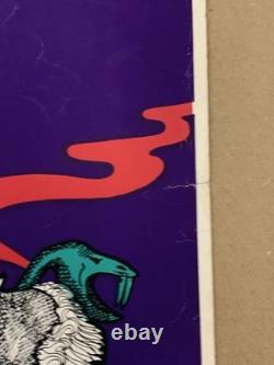 Tableau ancien affiche publicitaire Libra vintage The Glass Motorcycle 76X51