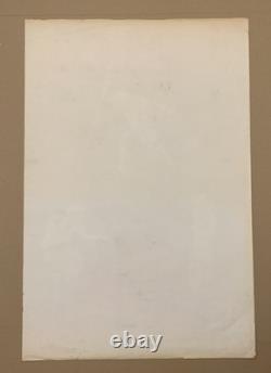 Tableau ancien affiche publicitaire Libra vintage The Glass Motorcycle 76X51