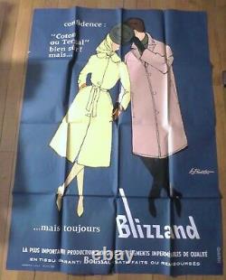 VETEMENTS BLIZZAND grande affiche illustrée par Barton