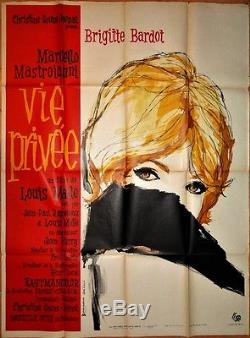 VIE PRIVEE (1962) Brigitte BARDOT Marcello MASTROIANNI / Louis MALLE