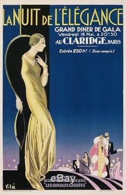 Vila Emilio La Nuit De L Elegance 1927 Grand Gala Au Claridge Paris